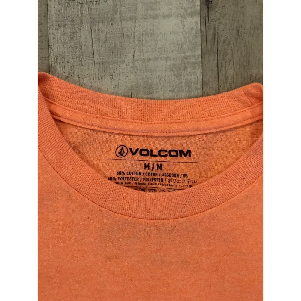 Volcom Shirt Mens Medium Polygon Graphic Tee Skateboarding Cotton Blend - Picture 4 of 5